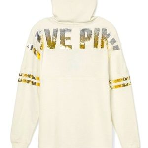 LIMITED EDITON VS PINK VARSITY HOODIE